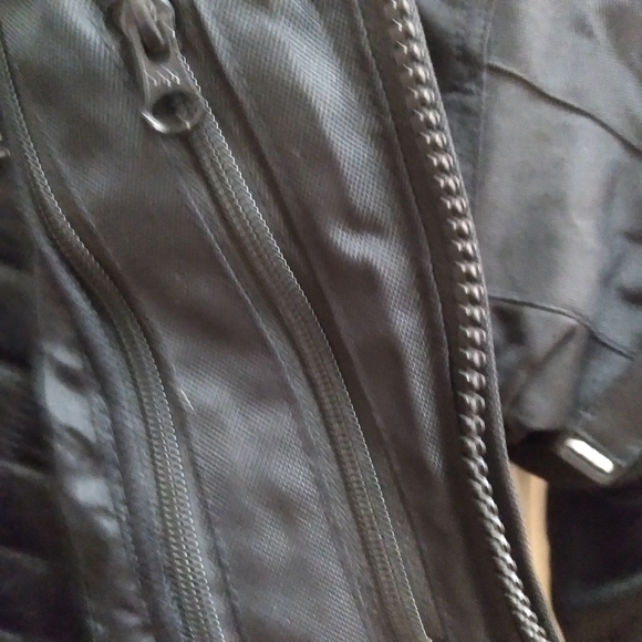 Alpha Cycle Gear Motorcycle Jacket Womens Size XL Pink Black Heavy Nwt - Picture 14 of 15